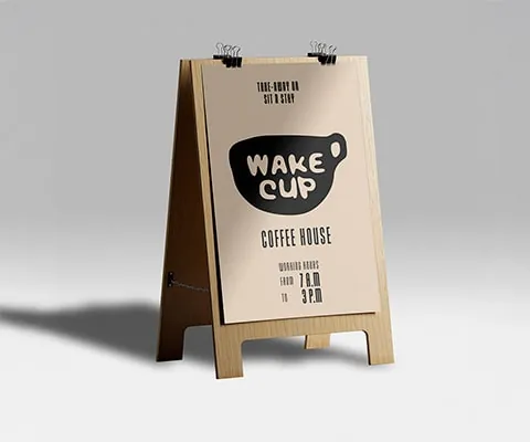 Recycled Eco Display Board