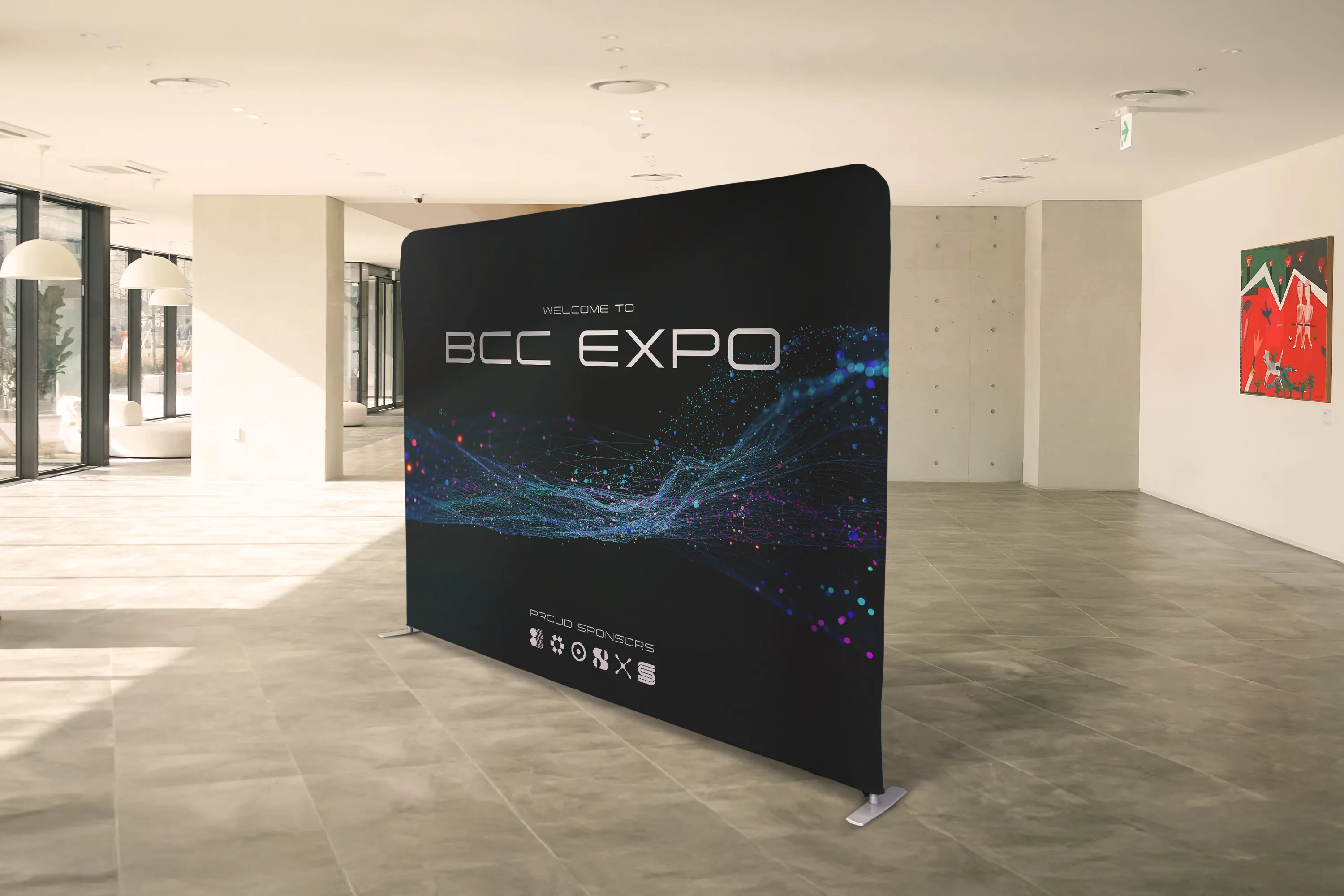 Stretch Fabric Display Stands