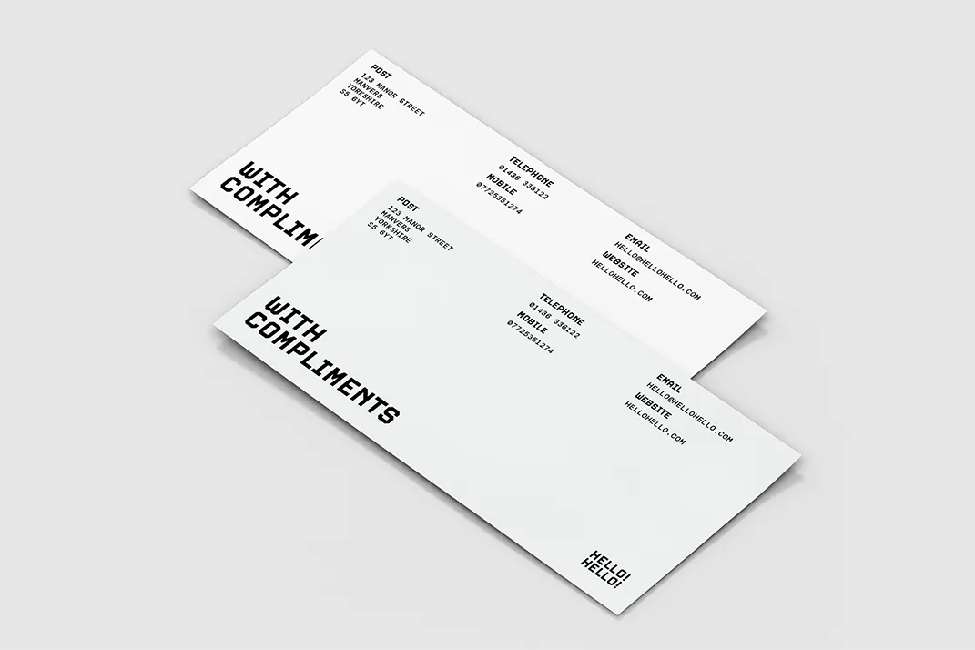 Compliment Slips