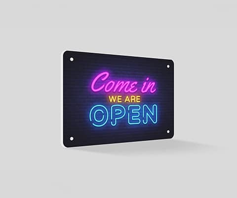 Foamex Sign