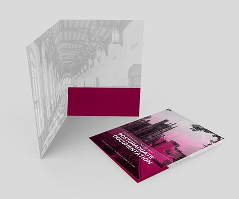 Glued Presentation Folder