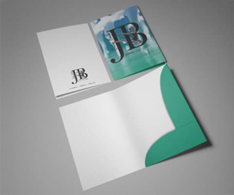 Interlocking Presentation Folder