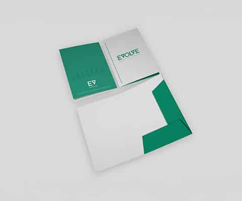 Interlocking Presentation Folder
