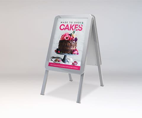 Printed Aluminum A Frame