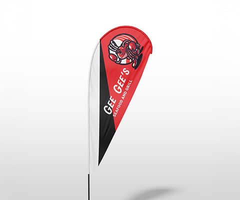 Teardrop Flag